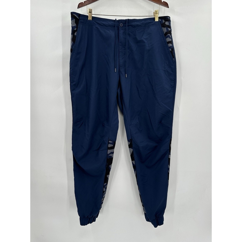 NWT Nike Air Jordan AJ‎ City Athletic Pants Men's Sz 40 Navy Blue Camouflage